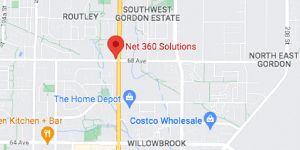 Net360 Solutions location map
